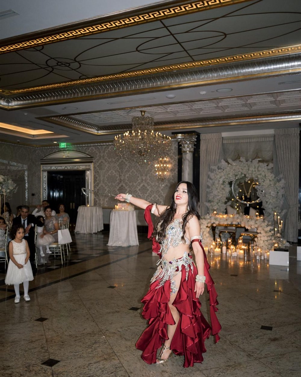 Portrait of Amazing Ivanna, professional Oriental Dance artist